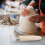 5Pcs Bamboo Handle Ceramic Clay for Pottery Shaping and Carving 4