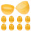 36St Gouden ABS Vulbare Eieren Plastic Party Geschenkdoosjes 1