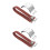 2Sets Silver Drywall Stilt Leg Strap and Foot Rest Replacement Set 6