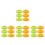 24Pcs Baby Bottle Screw Ring Collars Leakproof PP Material 4
