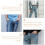 2Pcs Silver Zinc Alloy Hip-Hop Pants Chain Multi-Layer Jeans Accessory 6