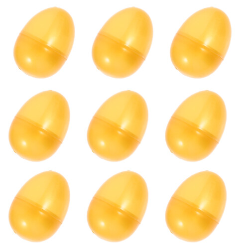 36St Gouden ABS Vulbare Eieren Plastic Party Geschenkdoosjes 1