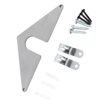 Aluminum Hose Bib Mounting Plate for Indoor & Outdoor Faucets