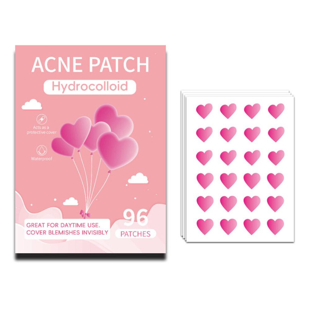Pink Acne Patches Hydrocolloid, Spot Patches,Dots For Spots Patches Pimple