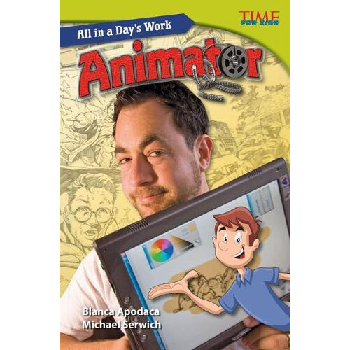 All in a Days Work Animator by Michael Serwich Paperback Book