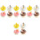 16Pcs High Simulation PU Donuts Models Faux Doughnuts for Party Decor 3