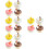16Pcs High Simulation PU Donuts Models Faux Doughnuts for Party Decor 6