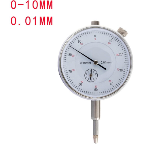 Magnetic Base Dial Indicator 010mm Precision Measurement with Permanent VGroove Stand 1