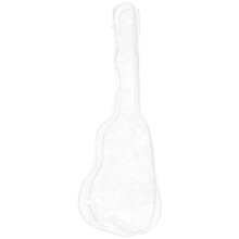 Electric Guitar Cover Transparent 1 Piece
