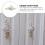 Ivory White Rose Vintage Drawer Pulls 2-Pack 5
