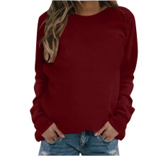 Damen-Sweatshirt, modisch, lässig, langärmelig, Rundhalsausschnitt, Damen-Sweatshirt-Tops, Bluse, Größen S-2XL