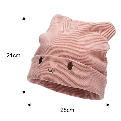 Ελαστικό χειμερινό καπέλο με αυτιά γάτας Beanie για υπαίθριες δραστηριότητες 1