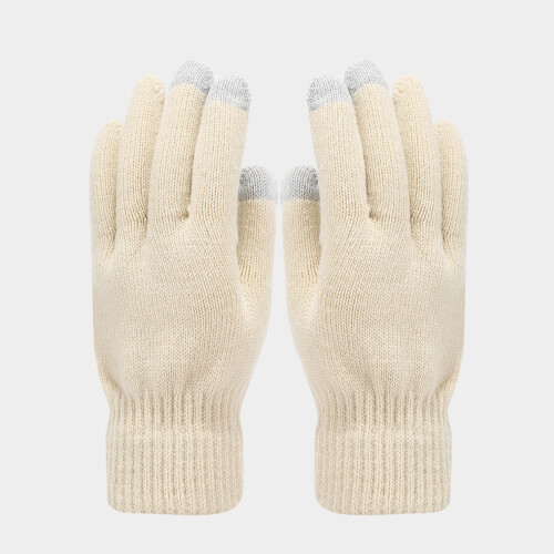 Σετ Κασκόλ και Γαντιών για Γυναικεία Καπέλα Beanie Ζεστά Χειμερινά Γάντι Πλέξιμο 1