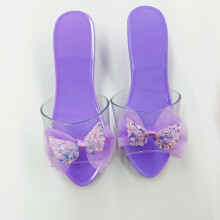 Mädchen- und Jungensandalen aus Mesh mit Blumenmuster und Schleife, offene Zehenpartie, ohne Absatz, trendige Schulsandalen für Kleinkinder,