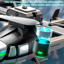 Helicopter Remote Control Quadcopter Remote Control Helicopter With Dual Camera 720P Five Sided Obstacle Avoidance Optical Hovering Brushless Motor