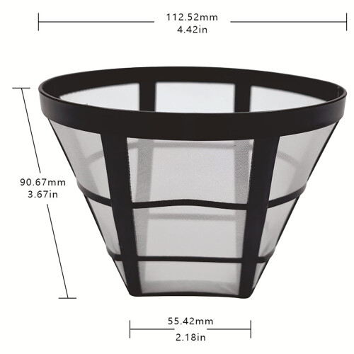 Filtre à café réutilisable pour cafetière, sans BPA 1