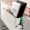 Bedside Plastic Storage Caddy with Hooks Hanging Basket Dorm Room Organizer Box 5