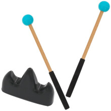 Synthetic Drumstick Percussion Mallet for Tongue Drum and Xylophone, Single Piece Set