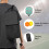 Σετ Κουπιών Pickleball από Φύλλα Fiberglass με Λουλούδια, 2 Κουπιά + 2 2