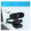 1080p webcam met ingebouwde microfoon, USB plug-and-play. 5