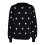 Damen-Weihnachtspullover mit Polka-Dots, langärmelig 5