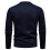 Hässliche Weihnachtspullover für Herren, Winterpullover, gefüttert, dick, warm, Strickpullover, lässig, bequem, weich, Thermobekleidung für 3