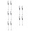 10Pcs Durable Stainless Steel Cigar Punch Dredge Tool for Smooth Draw 4