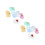 10Pcs Portable Lens Storage Boxes ABS Plastic Travel Eye Care Holders 4