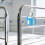 Blue Plastic Soap Pump Bottle Holder for Hospital Bed Rails 5