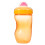 2Pcs Orange Silicone Training Cups Durable Toddler Drinking Bottles 3