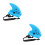 2Pièces Bouée Enfant Ciel Eva Trainer Natation Réglable 4