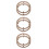 6Pcs Mountain Bike Chain Protector Coffee Plastic Sprocket 6