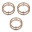 6Pcs Mountain Bike Chain Protector Coffee Plastic Sprocket 9