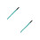 2Pcs Green Lightweight Irish Whistle Recorder for School Band Practice 7