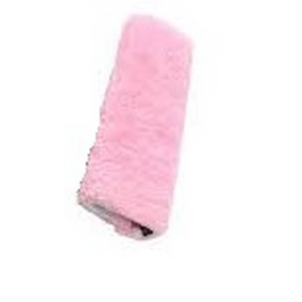 Eastern Counties Leather Pink Sheepskin Seat Belt Cover - 28Cm - Image 3