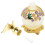 3Pcs Purple Perfume Bottles Stylish Desktop Decor 10