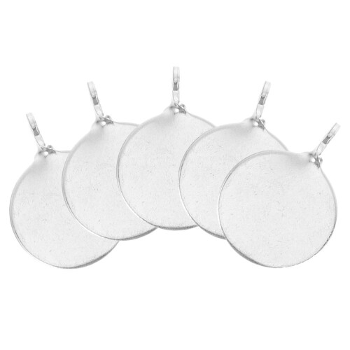 10Pcs Compact Manganese Steel Targets Silver for Archery Training 1
