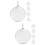 10Pcs Compact Manganese Steel Targets Silver for Archery Training 9