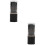 2Pcs Compact Retractable Blush Brush Black Makeup Tools for Travel 8