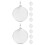 10Pcs Compact Manganese Steel Targets Silver for Archery Training 7