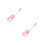 2Pcs Early Learning Ukulele Toy Violet ABS Kids Plastic Musical Model 10