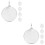 10Pcs Compact Manganese Steel Targets Silver for Archery Training 8