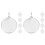 10Pcs Compact Manganese Steel Targets Silver for Archery Training 4