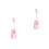 2Pcs Early Learning Ukulele Toy Violet ABS Kids Plastic Musical Model 9