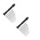 2Sets Black Aluminum Pin Vise Hand Drill Kit Compact DIY Rotary Tools 3