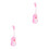 2Pcs Early Learning Ukulele Toy Violet ABS Kids Plastic Musical Model 4