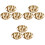 9Pcs Silicone Face Mask Covers Reusable 3D Ear Hook Mask 5