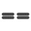 4Pcs Black Silicone Cable Organizer Cord Holder for Desktop Charging 9