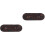 2Pcs Dark Brown Maple Finger Skateboard Decks DIY Replacement Wooden 6