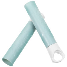 8Pcs Plastic Broom Grippers Mop Handle Grip Replacement Sky-Blue